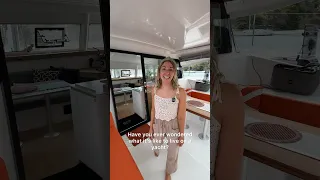 Come and tour our €450,000 live aboard catamaran