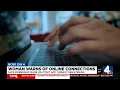 Woman warns of online connections