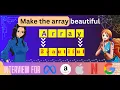 Make the array beautiful GFG POTD