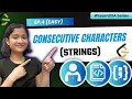 4 Consecutive Characters Strings - Easy Leetcode 1446