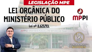 AULA 01 - Estágio MP PI - Lei Orgânica do Ministério Público