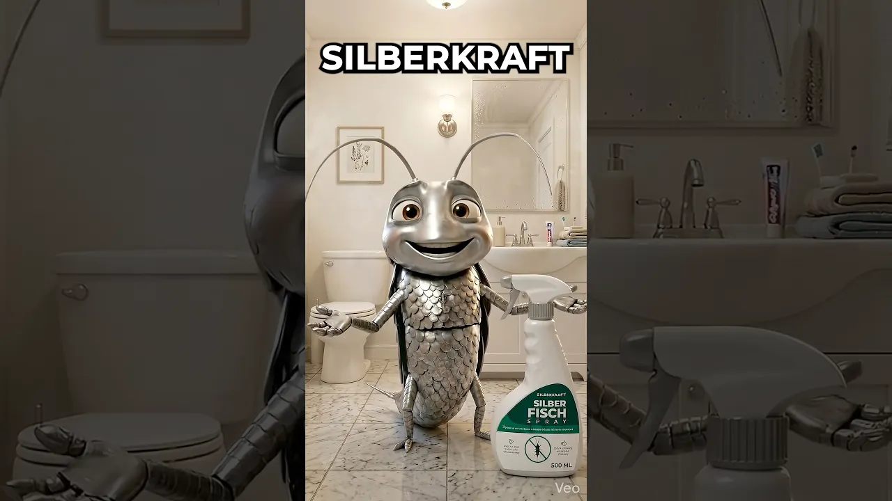 Warum Silberfische eigentlich Silberfische heißen… 👀✨