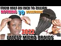 HOW TO TINY MICRO BRAID YOUR OWN HAIR ON TWA NATURAL HAIR