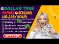 Dollar Tree Jobs Step-by-Step Application Process 5 Tips to Land a Job at Dollar Tree