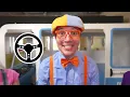 Blippi and Ms Rachel Fire Truck Song and Wheels on the Bus - Nursery Rhymes and Kids Songs