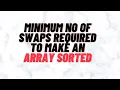 Minimum Number of Swaps Required to Sort the Array