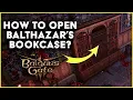 How to Open Balthazar s Bookcase in Moonrise Towers in Baldur s Gate 3