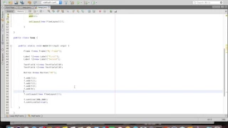Java AWT Coding Styles
