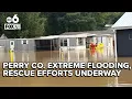 Perry Co community cleans up after floodwaters sweep through
