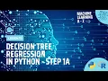 Learn Machine Learning Decision Tree Regression in Python - Step 1A