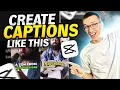 Download Lagu How To Add Captions like Alex Hormozi on CapCut (Tutorial for phone and PC)