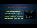 day 1 python exercise if the product is equal to or lower than 1000 Otherwise return sum