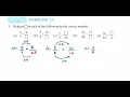 3q Ex 7 3 fraction class 6 maths replace - in each of the following by the correct number