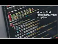 how to find Harshad Number in Python C O D E With A R U N