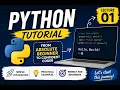 Python Programming for Beginners Lecture 1 Introduction to Python Installation First Program