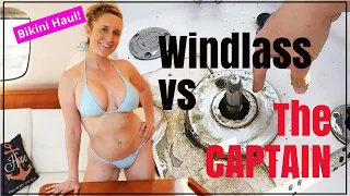 Our Windlass Tries to BREAK the CAPTAIN…When Maintenance Goes Bad. – Lazy Gecko Sailing VLOG 226