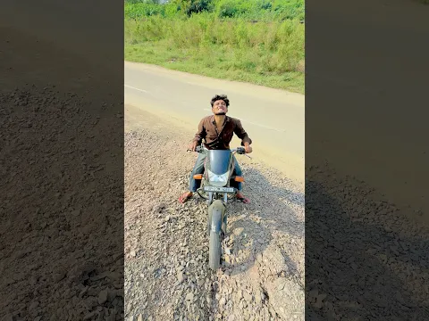SΔ±ran mane bike ban kr bhag gaya π #comedy #funny #shortsfeed #viralvideo