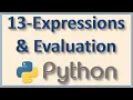Math Expressions in Python