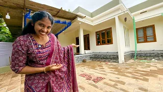 പുതിയ വീട്ടിലേക്ക് 😍 നാളെയാണ് പാല്കാച്ചൽ 🏠 Tour
