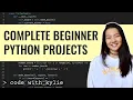 2 Beginner Python Project Ideas Tutorials Learning Python for Beginners Code with Kylie