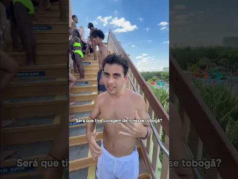 Dei um rolê no Aquática em Orlando