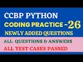 Coding Practice - 26 Recursion Python CCBP 4 0