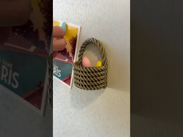 Easter Basket Fridge Magnets with Removable Egg Magnets – 3D Printable STL Files video thumbnail