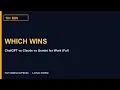 ChatGPT vs Claude vs Gemini for Work Full Honest Test