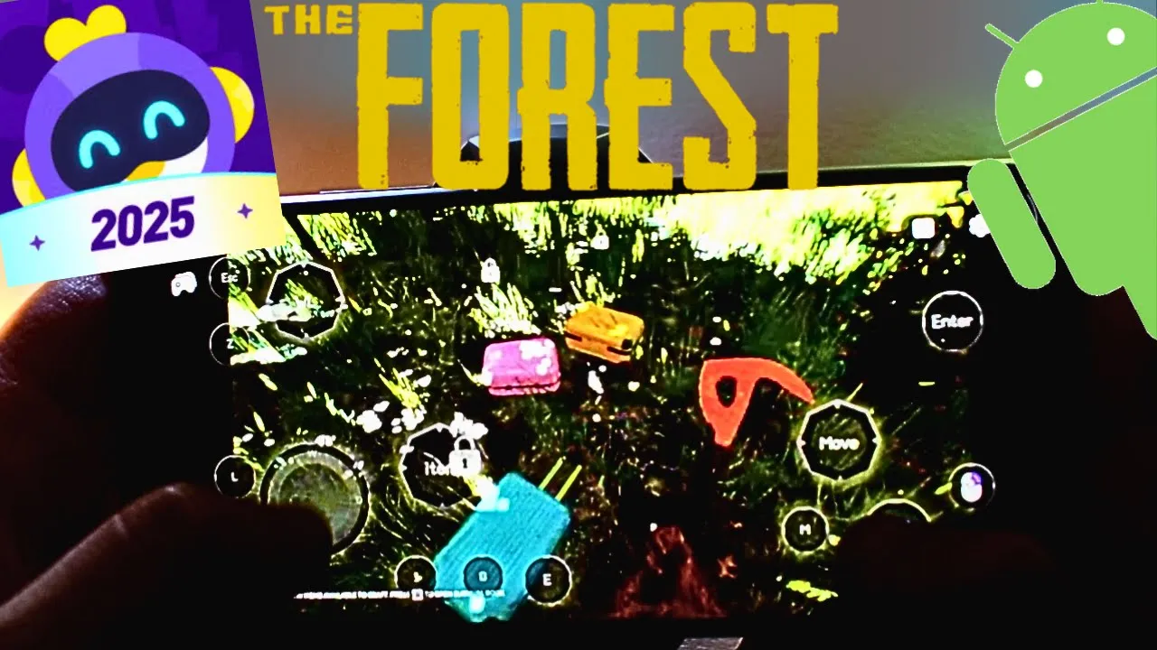 How to play the Forest on Android - Chikii 2025 - Gameplay