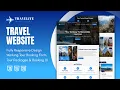 Tour Travel Agency Website Template Live Demo HTML5 CSS3 JavaScript