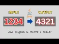 Reverse Number in Java Learn Java Programming Easily QuantumRank