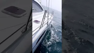 Sailing… thanks for the wind Indo ⛵️#sailingfamily #sailboat #sailing