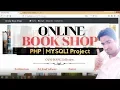 Online Book Shop PHP MYSQLI Project PHP Project