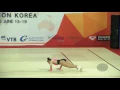 AUGIER Ella (GBR) - 2016 Aerobic Worlds, Incheon (KOR) - Qualifications Individual Women