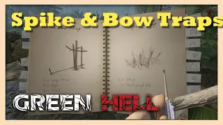 How to Unlock Spike Trap and Bow Trap in Green Hell Human Trap Guide