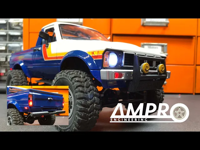 WPL C24 Toyota Hilux Cosmetic Upgrade Parts video thumbnail