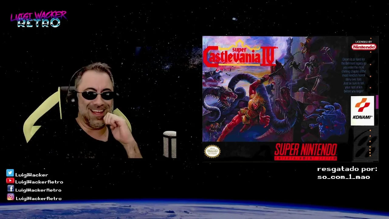 Super Castlevania IV (SNES) - 1° Dia (Jogos dos Seguidores)