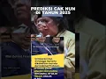 presdiksi cak nun jadi kenyataan #srimulyani #caknun