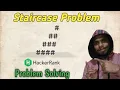Hackerrank Staircase Solution in Python Problem Solving