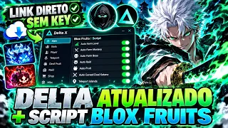 🔥LINK DIRETO! DELTA ATUALIZADO + NOVO SCRIPT BLOX FRUITS PARA CELULAR/PC SEM KEY | AUTO FARM |MOBILE