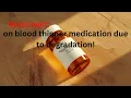 FDA recall for dabigatran etexilate blood thinner This has been downgraded