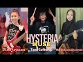 Download Lagu Hysteria - Muse - Bass, Drum \u0026 Guitar Cover (EllenPlaysBass, Tarn Softwhip \u0026 MelSickScreamoAnnie)