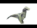 Money Origami Dinosaur T-Rex - 1 US Dollar Bill Tutorial