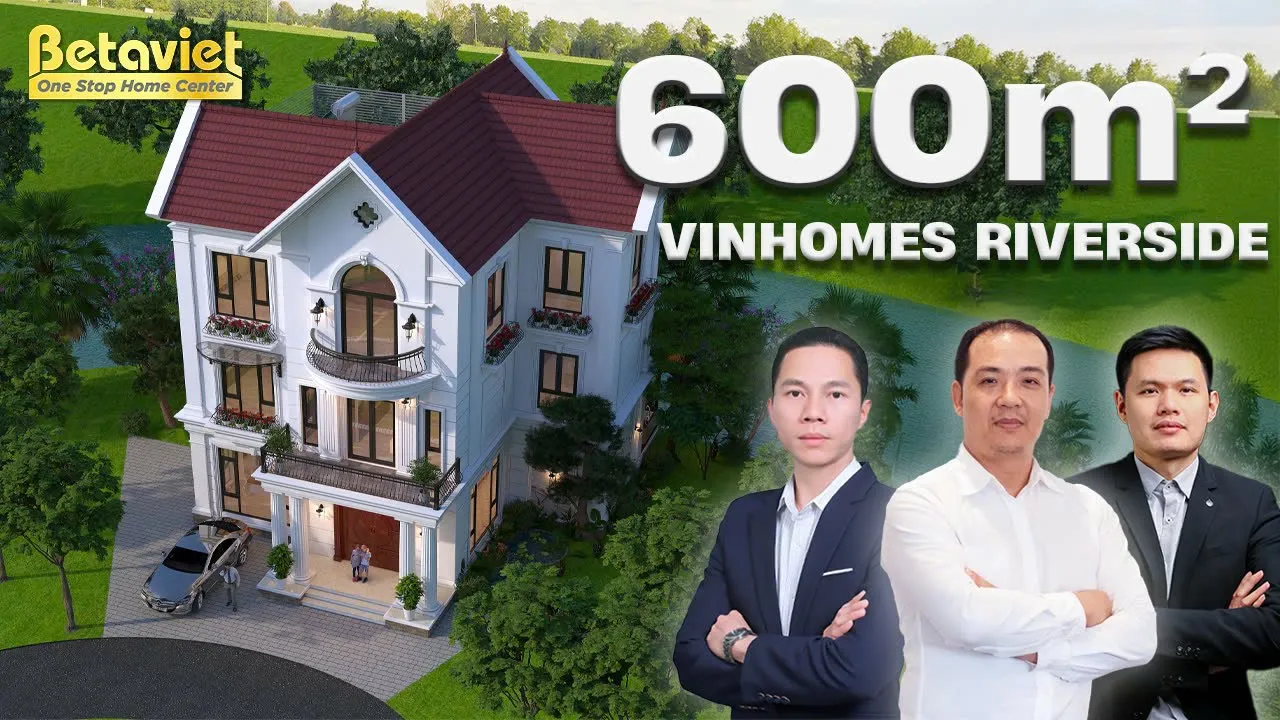 Trải nghiệm không gian sống 5 sao biệt thự Vinhomes Riverside