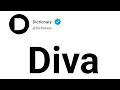 Diva Meaning In English