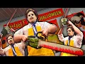 UNBOXING LEATHERFACE - The Most TERRIFYING ANIMATRONIC EVER Party City Texas Chainsaw Massacre