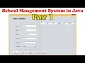 School Management System Step by Step in Java Part 1