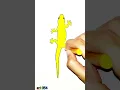 Lagu Menggambar \u0026 mewarnai Cicak Kartun Lucu🦎!! || Lagu Cicak Di Dinding || Lagu Anak Populer