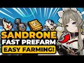 Sandrone Prefarm ULTIMATE GUIDE FAST FARM All Materials Genshin Impact Sandrone Genshin