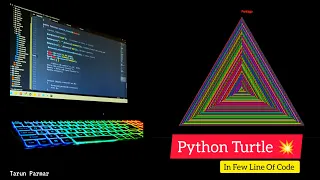 Python Turtle Graphics Tutorial l Python Turtle Full Tutorial Python Pentagon Code